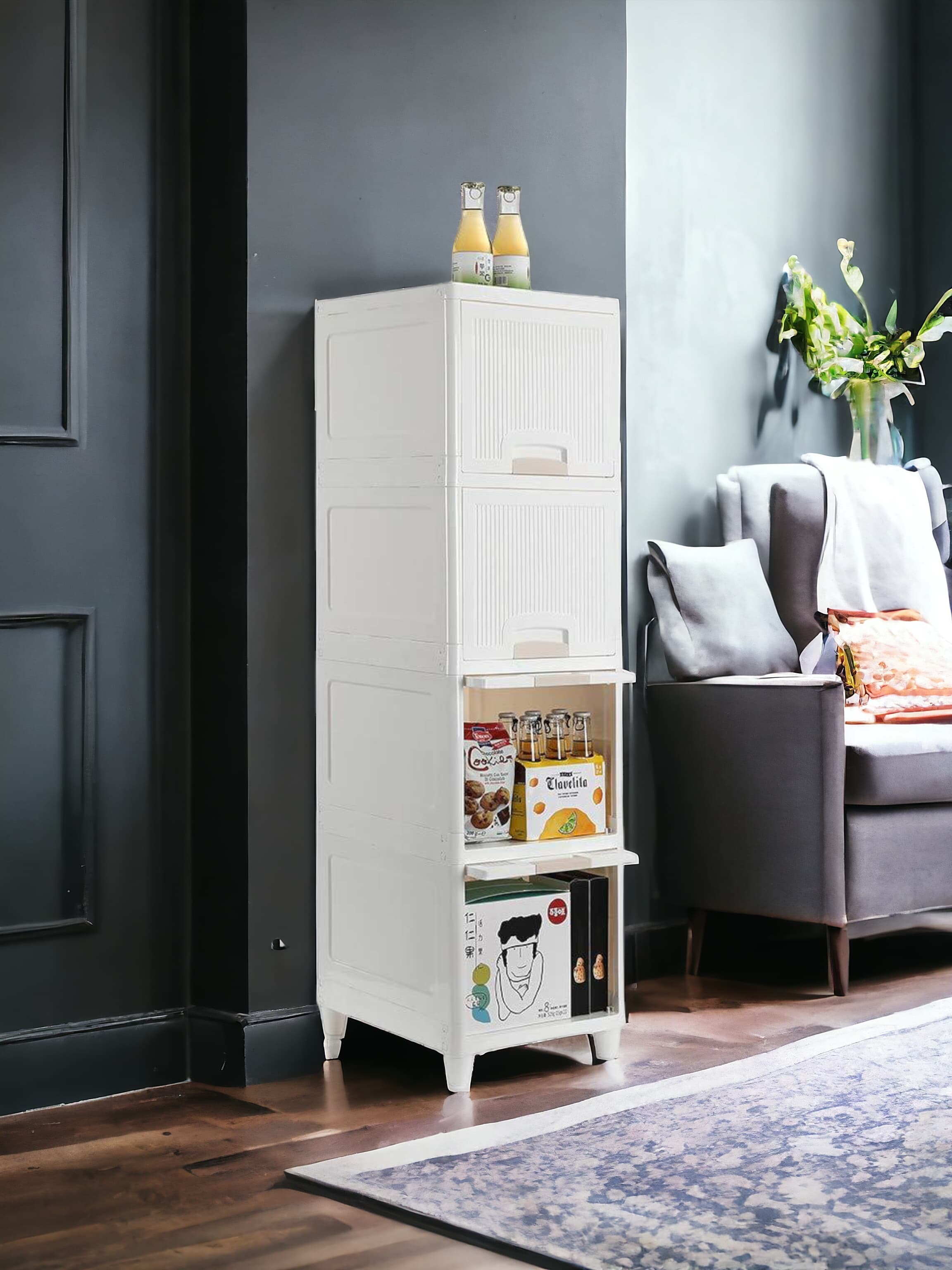 Modular Drawer (4 Layer)