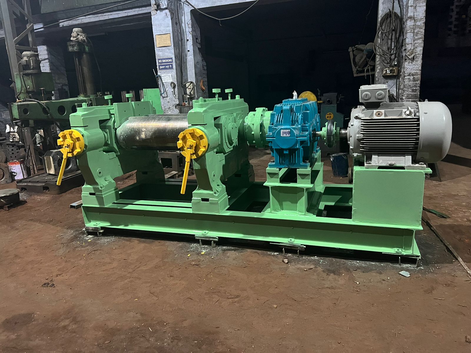 Semi-automatic Rubber Mixing Mill Uni Drive