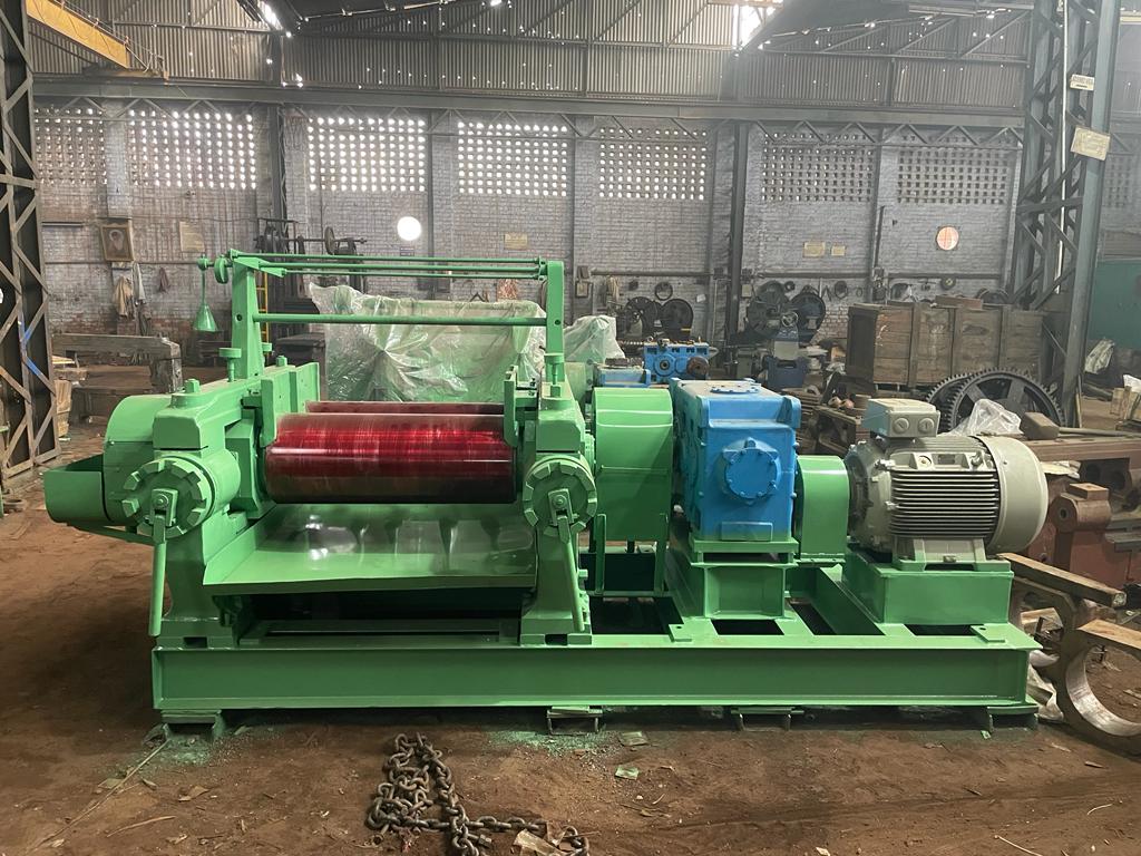 Semi-automatic Rubber Mixing Mill Uni Drive