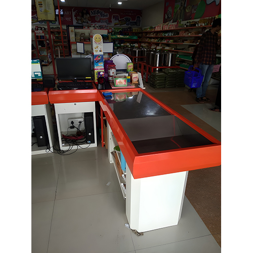 Supermarket Checkout Counter - Color: As Per Requirement