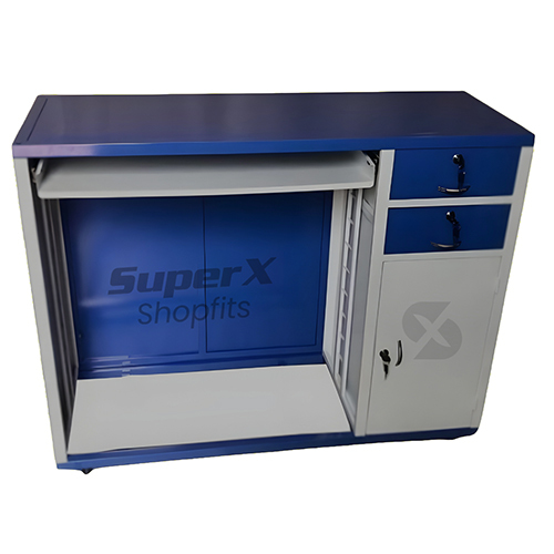 Complete Metal Counter - Color: As Per Requirement