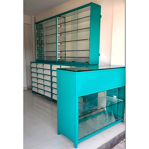 Commerical Medical Shop Racks - Color: As Per Requirement