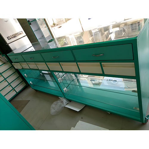 Commerical Medical Shop Racks - Color: As Per Requirement