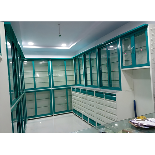 Commerical Medical Shop Racks - Color: As Per Requirement