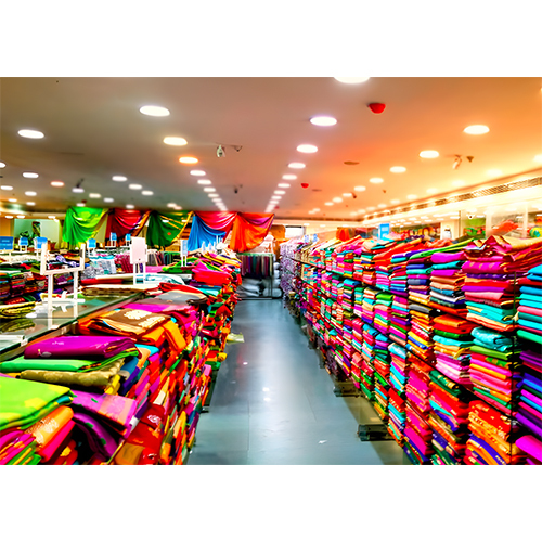 Commerical Saree Shop Racks - Color: As Per Requirement