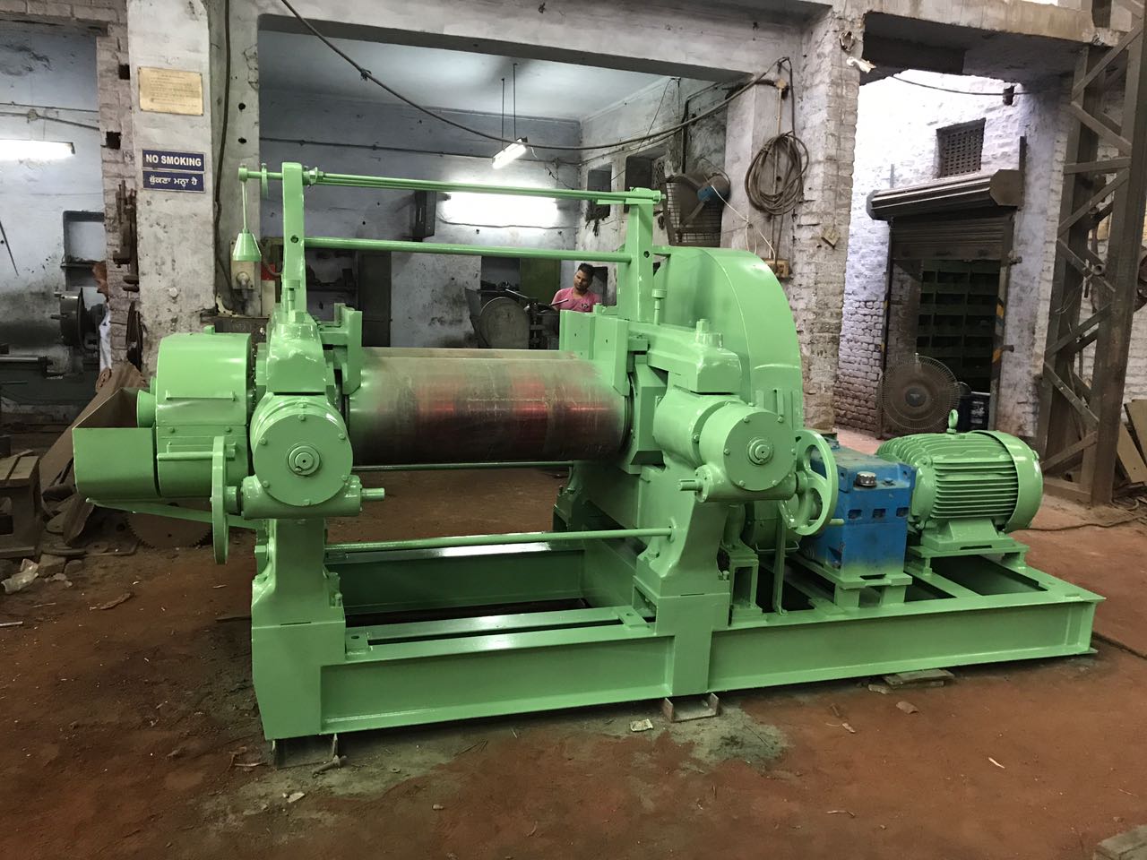 Semi-automatic Rubber Mixing Mill Uni Drive