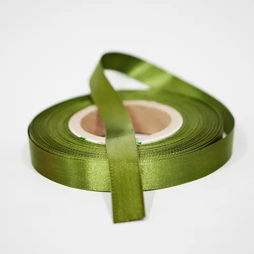 Double Satin Plain Colours Ribbons - Color: Different Colors Available