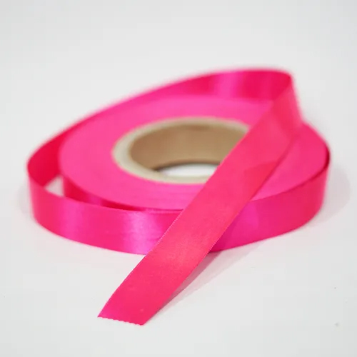 Double Satin Plain Colours Ribbons - Color: Different Colors Available