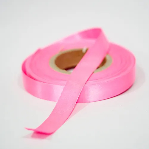 Double Satin Plain Colours Ribbons - Color: Different Colors Available