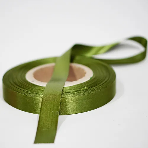 Double Satin Plain Colours Ribbons - Color: Different Colors Available