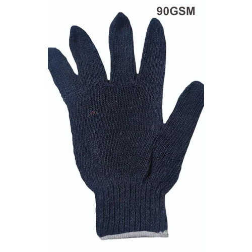 90GSM Industrial Cotton Knitted Glove - High-Quality Cotton, Full-Finger Design, Various Color Options, Washable, Comfortable, Ideal for Daily Use