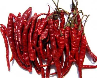 भारतीय सूखी लाल मिर्च