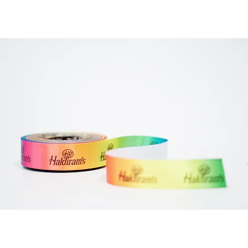 Ombre Printed Customized Ribbons - Color: Multicolor