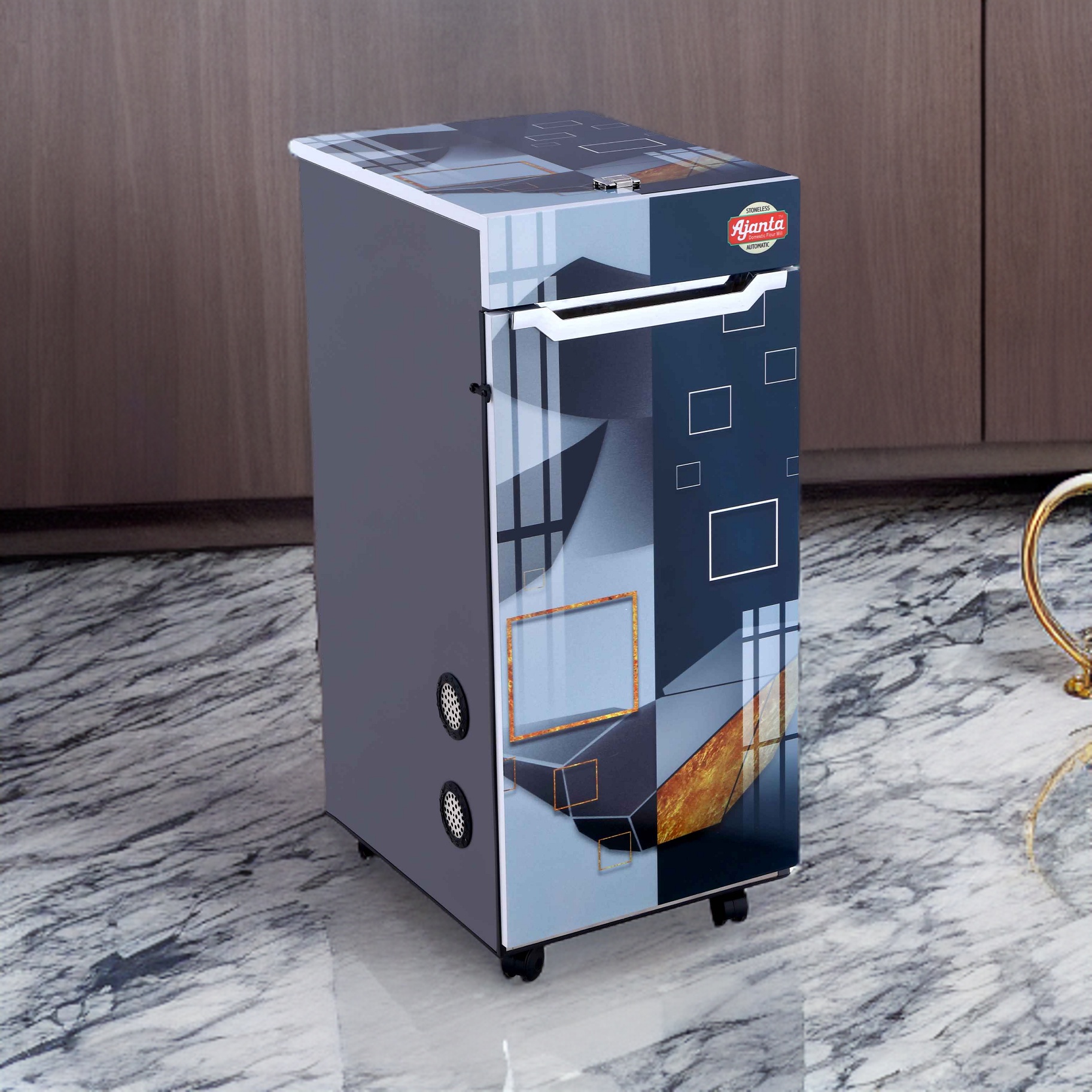 Flour Mill Machine - Color: White