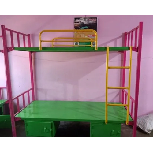 Multi Colour Bunker Bed With Powder Coating - Assembly: No Assembly Required