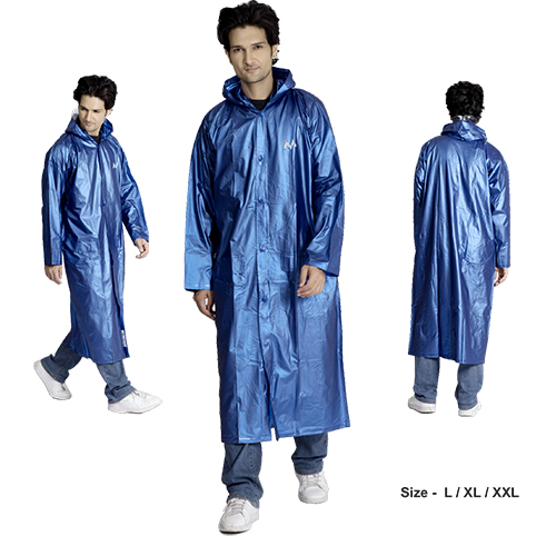 04M - SUPREME साधारण पीवीसी पुरुषों की रेनकोट