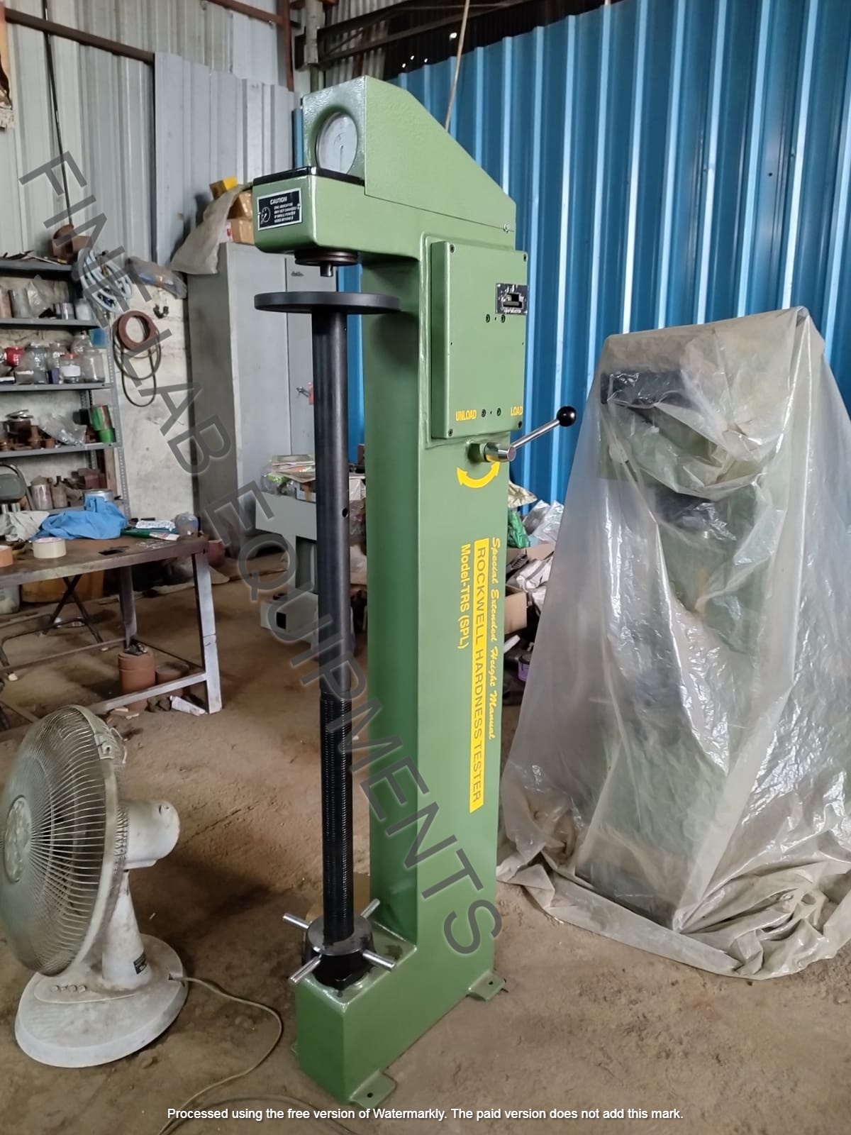 Analog Rockwell Machine - Material: Mild Steel