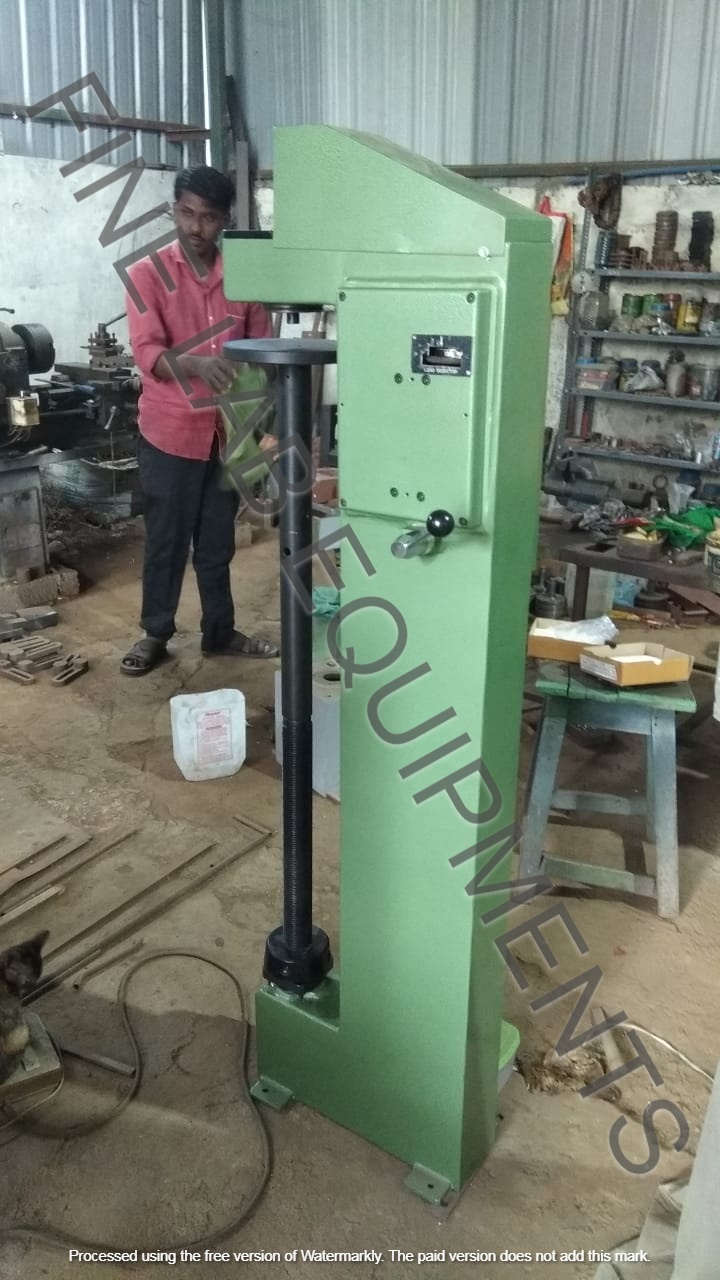 Analog Rockwell Machine - Material: Mild Steel