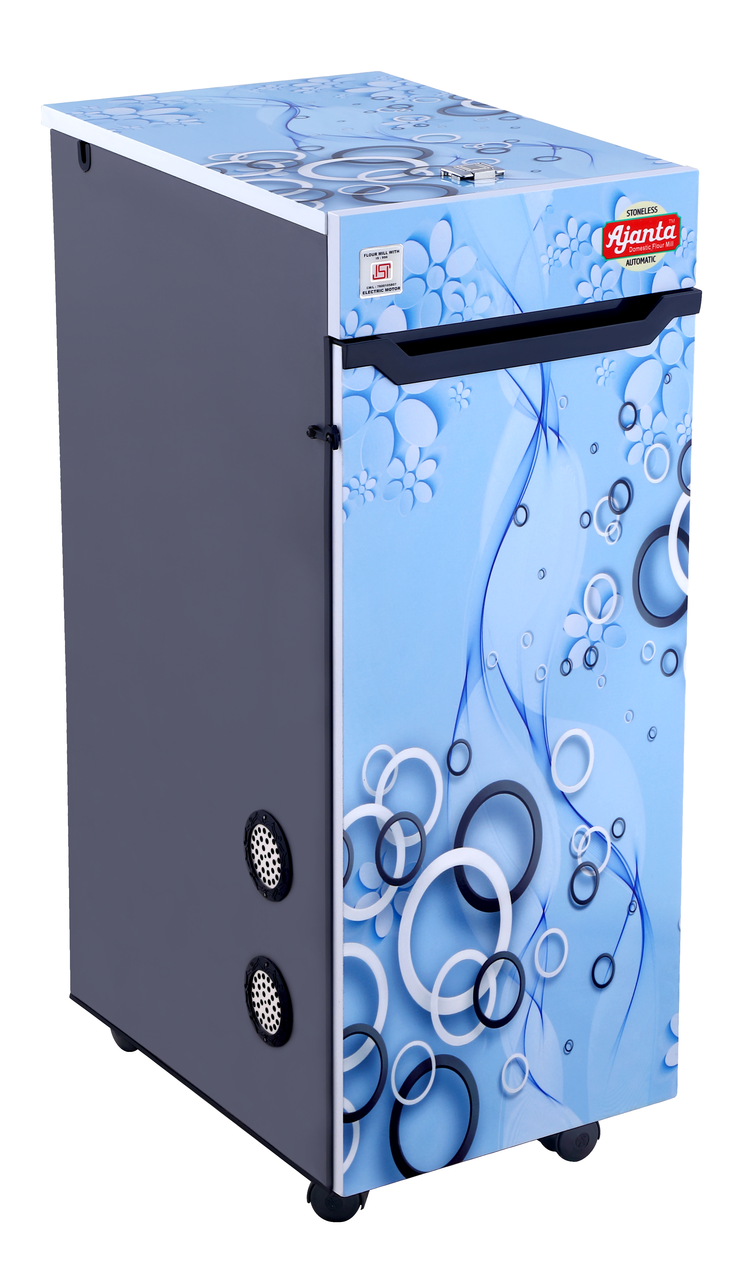 Domestic Flour Mill Machine - Color: White
