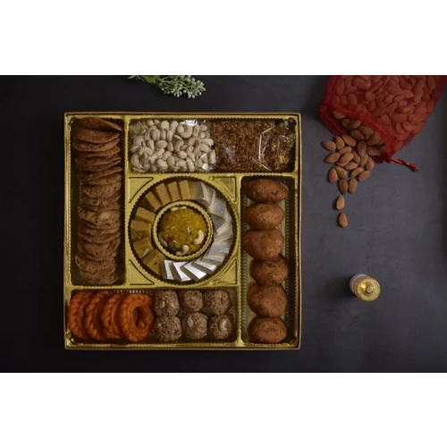 2Kg Jumbo Premium Wedding Bhaji Sweets Box With Material - Feature: Easy To Use