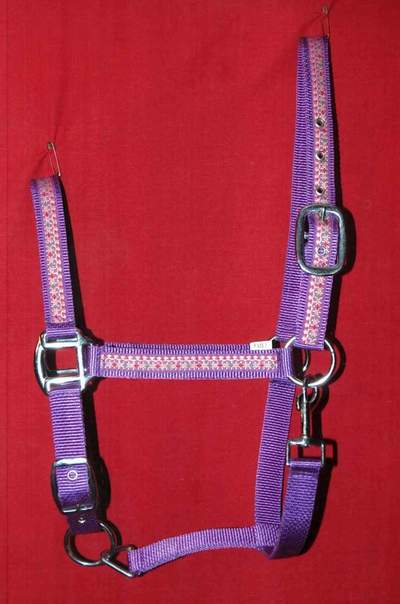 Synthetic Leather Halters - Color: Black