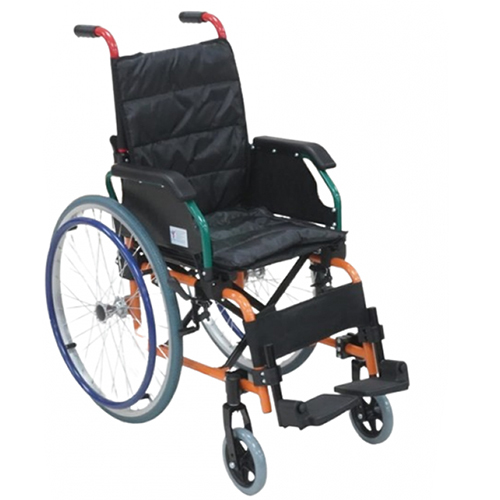 KW 980 LA-35 बाल रोगियों के लिए एल्युमिनियम स्वचालित व्हीलचेयर