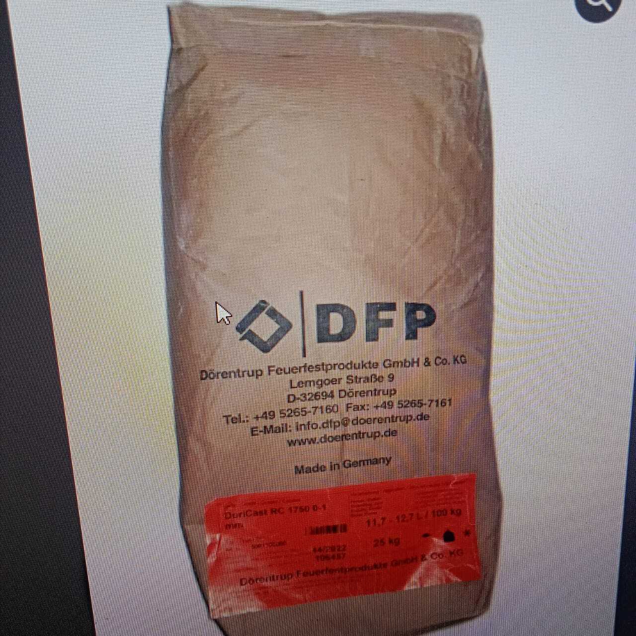 Doricast Rc 1750 - Grade A Furnace Coil Coating Powder, 25 Pack | Fine White Powder For Superior Corrosion Protection And Enhanced Durability