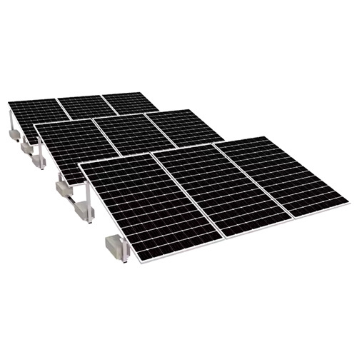 Classic Rack Solar Panel Mounting System - Aluminium 6063 T6, Black Color, 300mm Ground Clearance, 200 Kmph Wind Resistance, 25 Year Warranty, Easy Installation