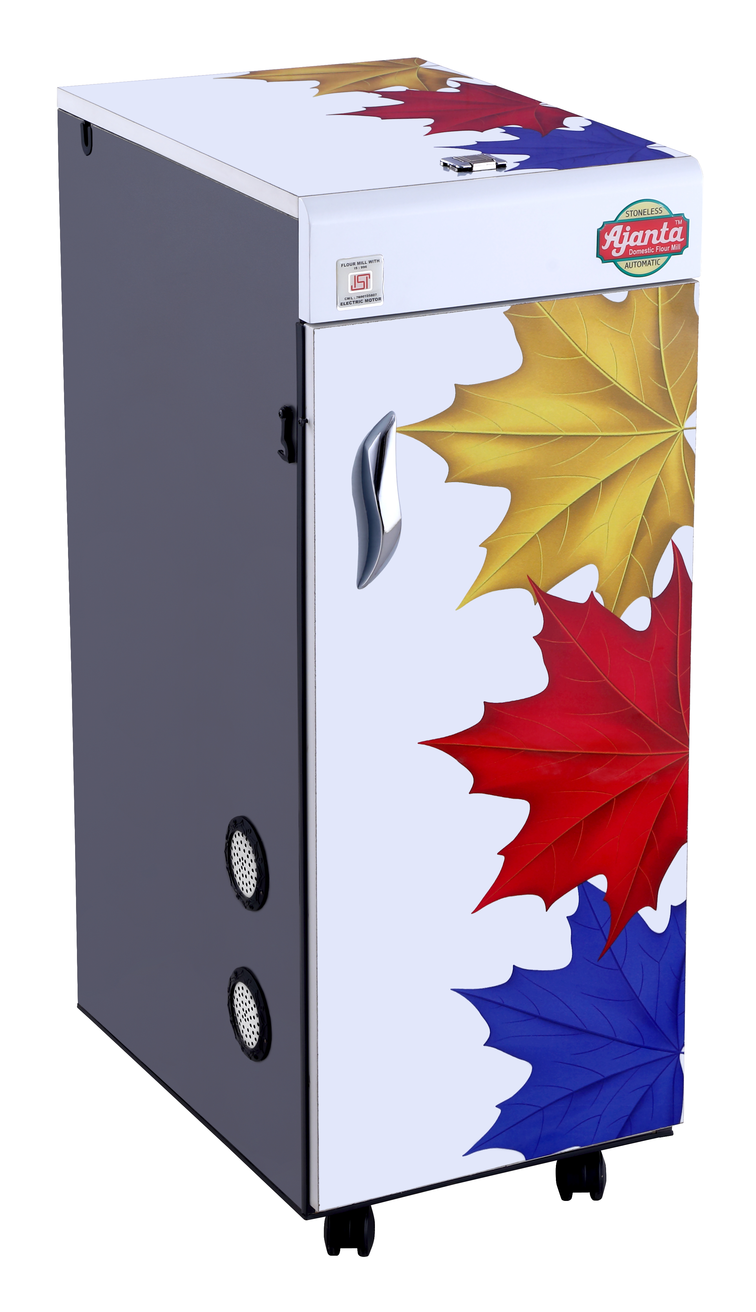 Domestic Flour Mill Machine - Stainless Steel 10 Kg/hr 220 Volt Automatic | Compact Structure High Efficiency Low Noise Lower Energy Consumption