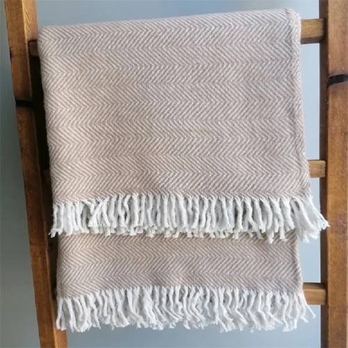 Herringbone Designer Blanket - Age Group: Adults