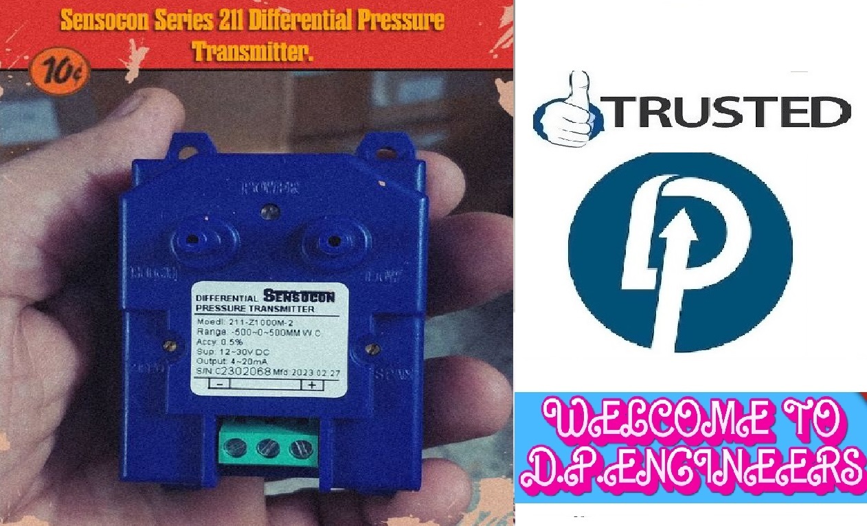 Sensocon Usa 211-d500m-2 Differential Pressure Transmitter From Ghorewah Gurdaspur Punjab India - Accuracy: 0.25 %