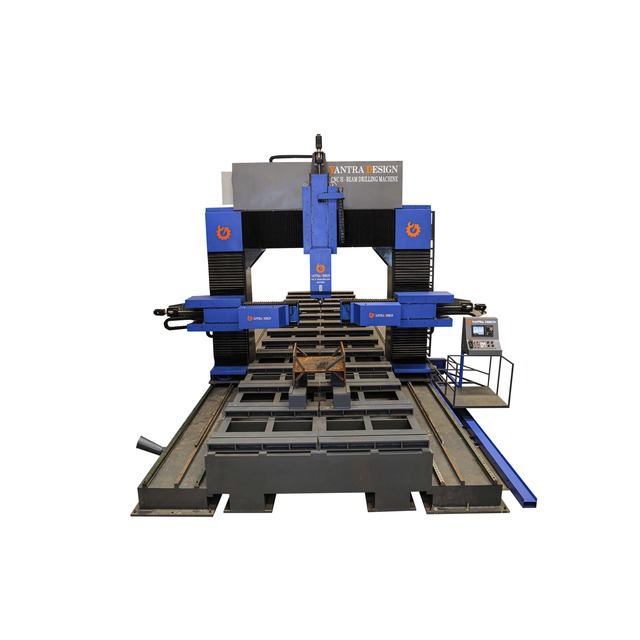 High Speed Cnc H Beam Drilling Machine With Mitsubishi Motor