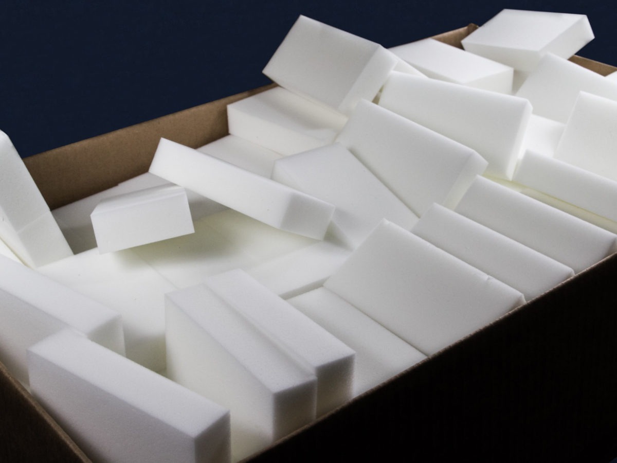 Melamine Foam - Flexible Open Cell Melamine Resin Polymer Multicolor | High Sound Absorption Low Flammability High Temperature Stability