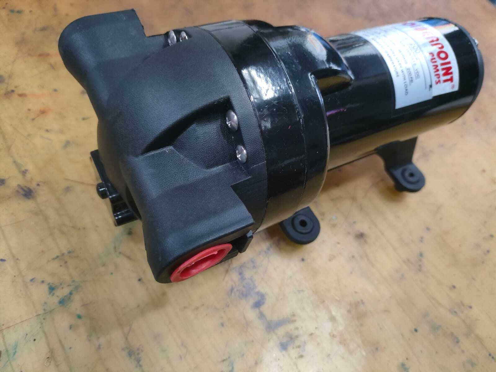 Dc High Pressure Pump - Color: Black