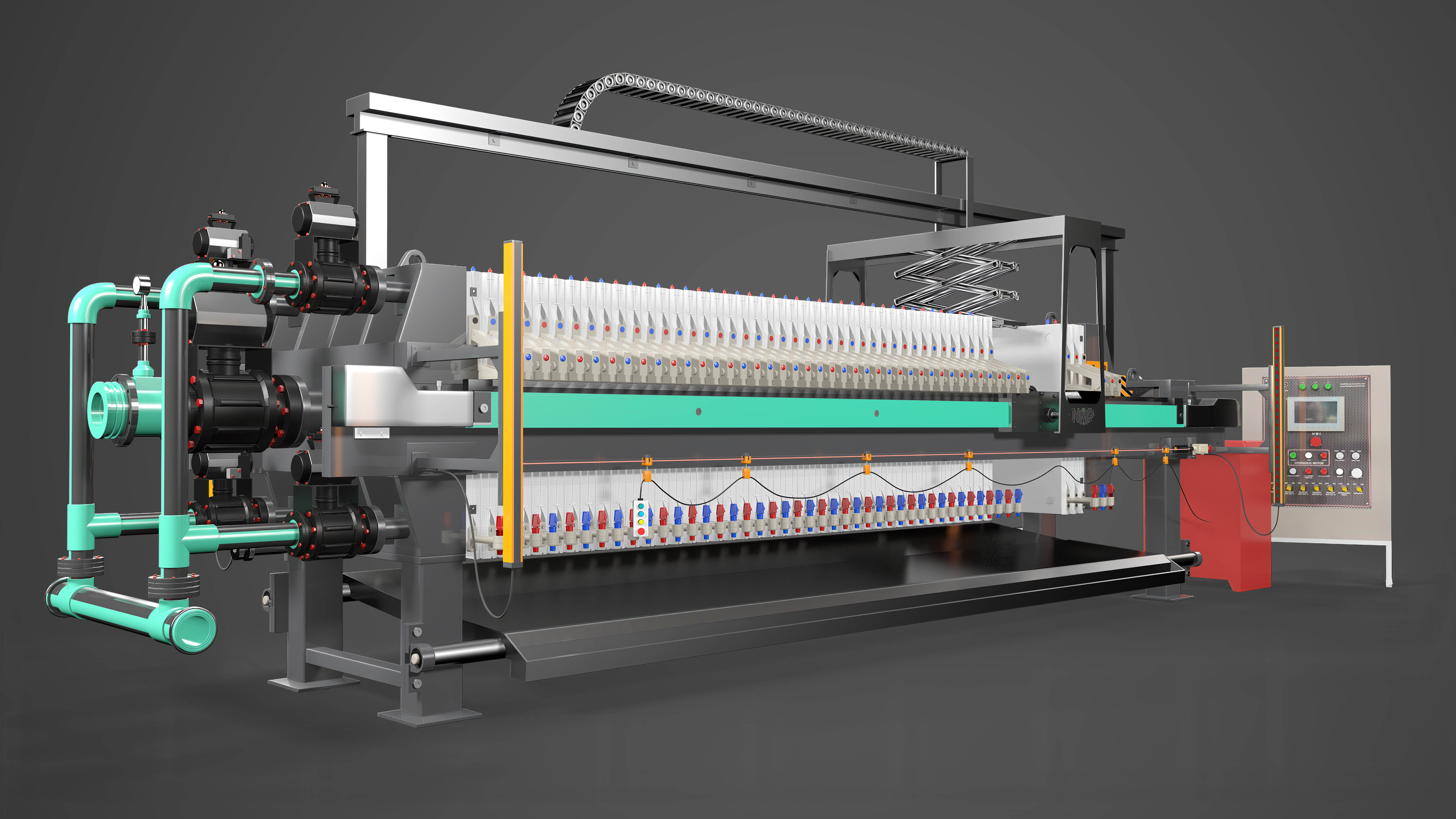 Polypropylene Filter Press - Industrial Grade Efficiency | Robust Filtration System, Versatile Applications, Easy Maintenance