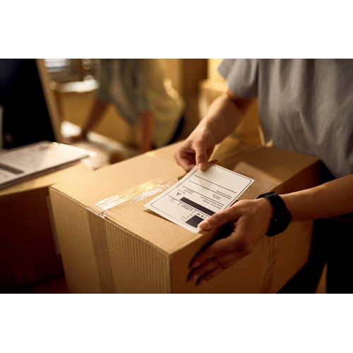 शिपिंग लेबल - इमेज टेक