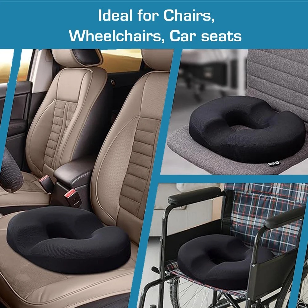 Ring Or Donut Coccyx Seat Cushion - Warranty: 6 Month To 1 Years