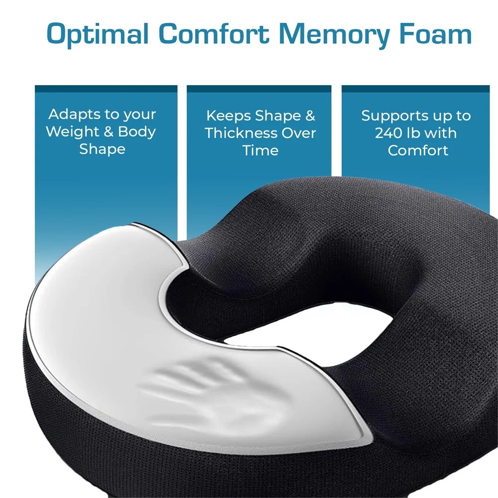 Ring Or Donut Coccyx Seat Cushion - Warranty: 6 Month To 1 Years