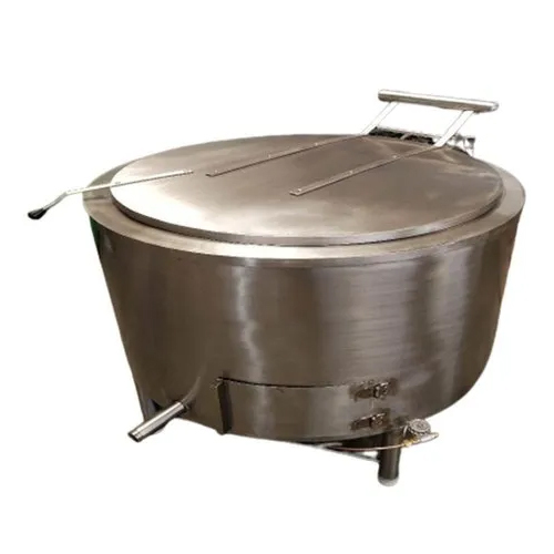Stainless Gas Steam Rice Cooker - Automatic Grade: Semi Automatic
