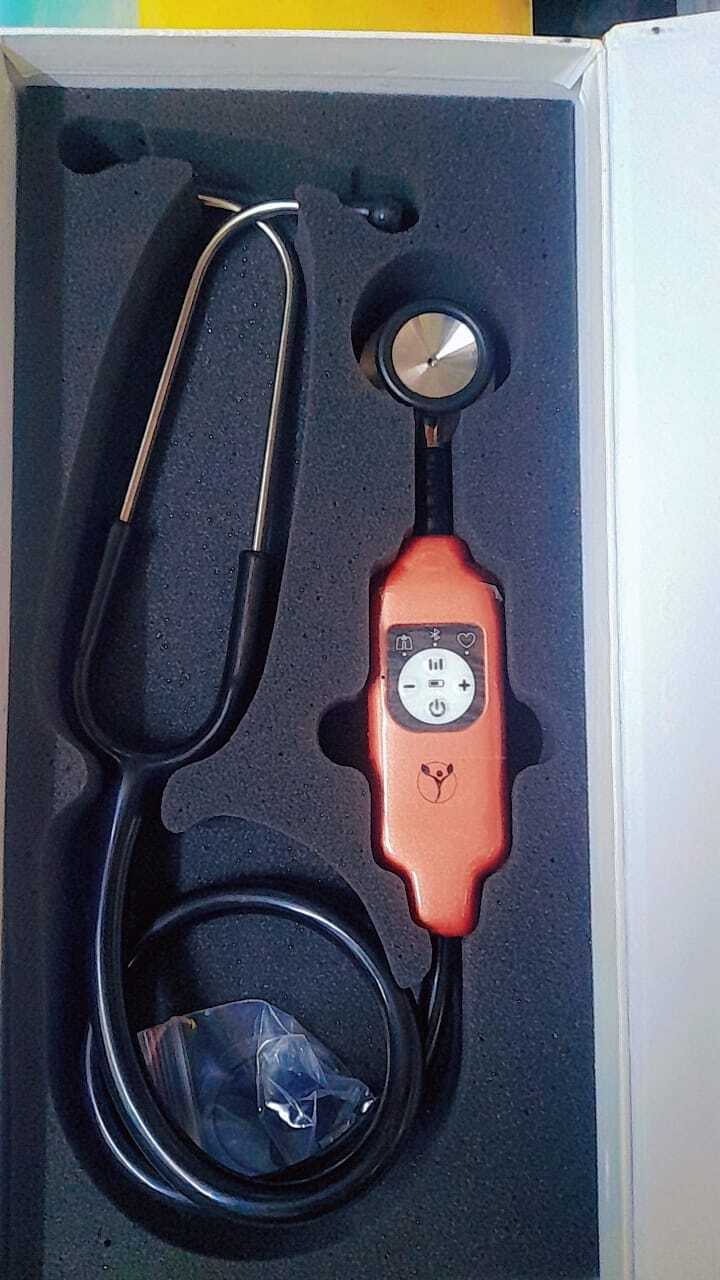 Digital Stethoscope - Advanced Ergonomic Design | Exceptional Sound Quality, Enhanced Digital Auscultation Experience, Smart Healthcare Technology