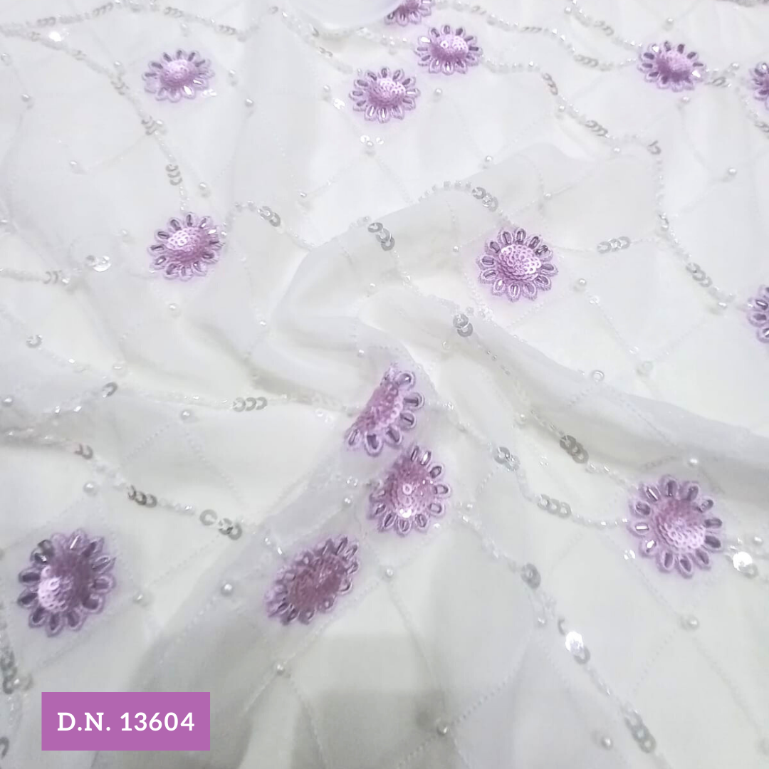 Sequins With Beads Fabric For Your Luxurious Apparel Creation