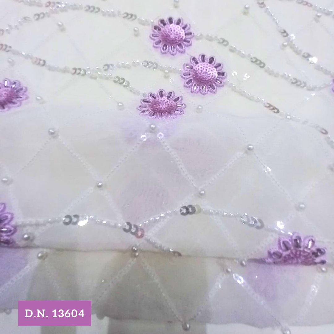 Sequins With Beads Fabric For Your Luxurious Apparel Creation