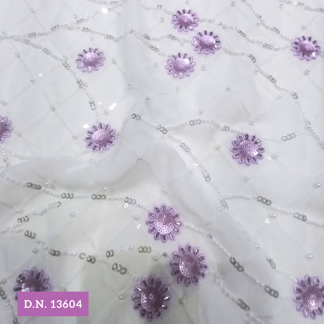 Sequins With Beads Fabric For Your Luxurious Apparel Creation
