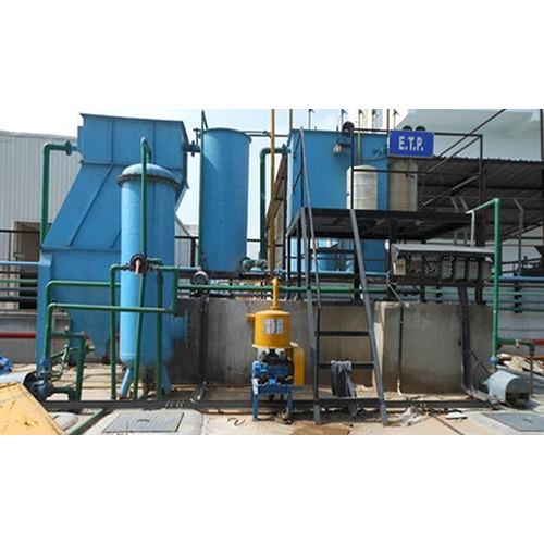 Compact Effluent Treatment Plant - Mild Steel Semi-automatic Operation Blue Color 1-year Warranty