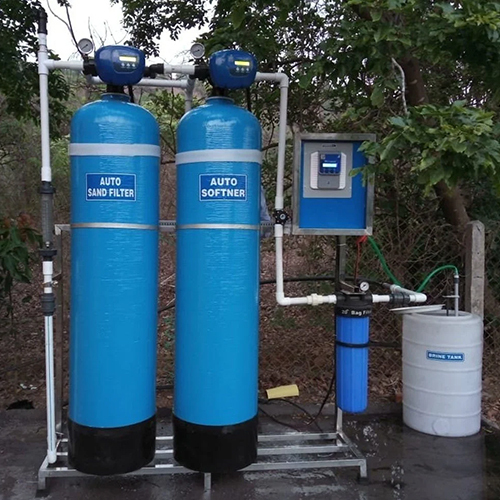 Compact Effluent Treatment Plant - Mild Steel Semi-automatic Operation Blue Color 1-year Warranty