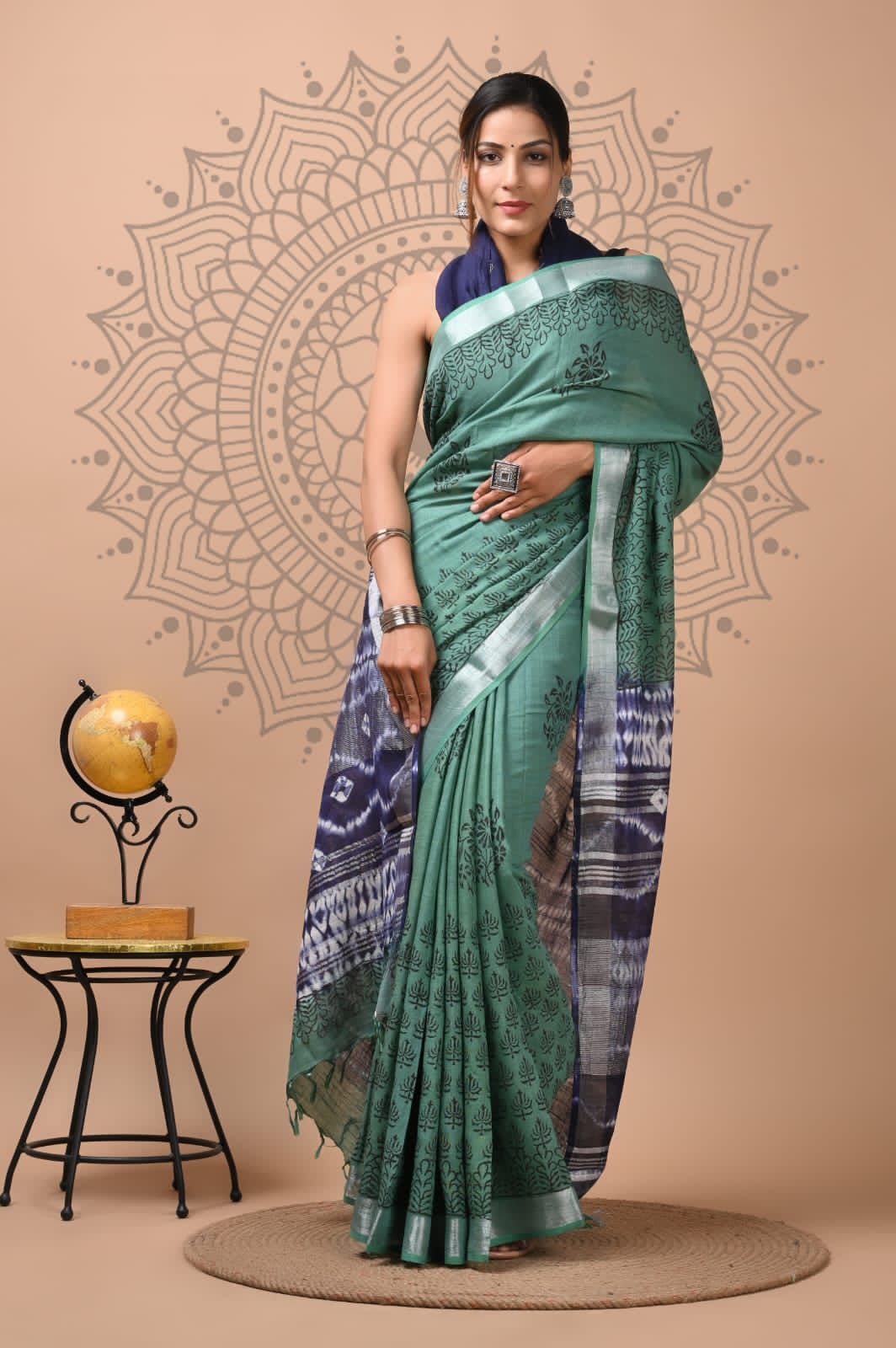 Cotton Silk Saree