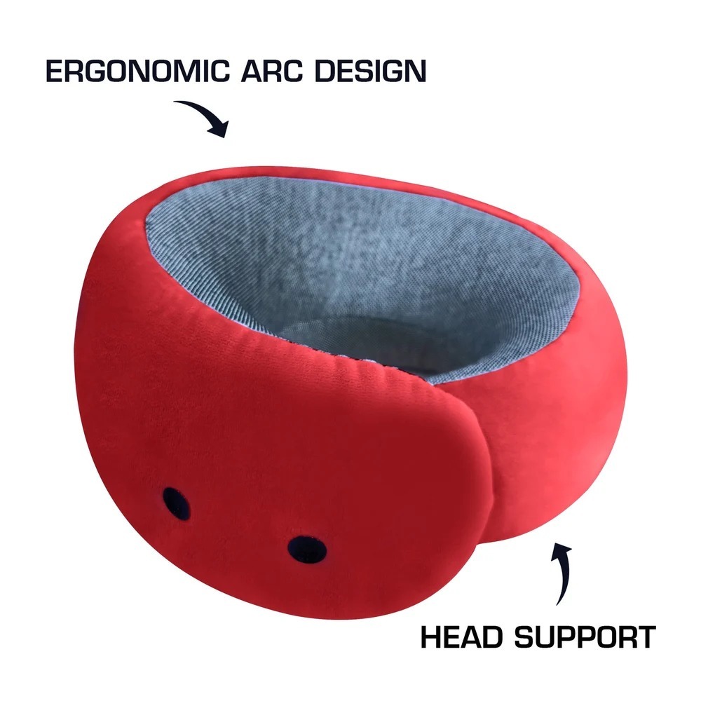 Snake Neck Pillow Premium Memory Foam - Color: Mix Colour