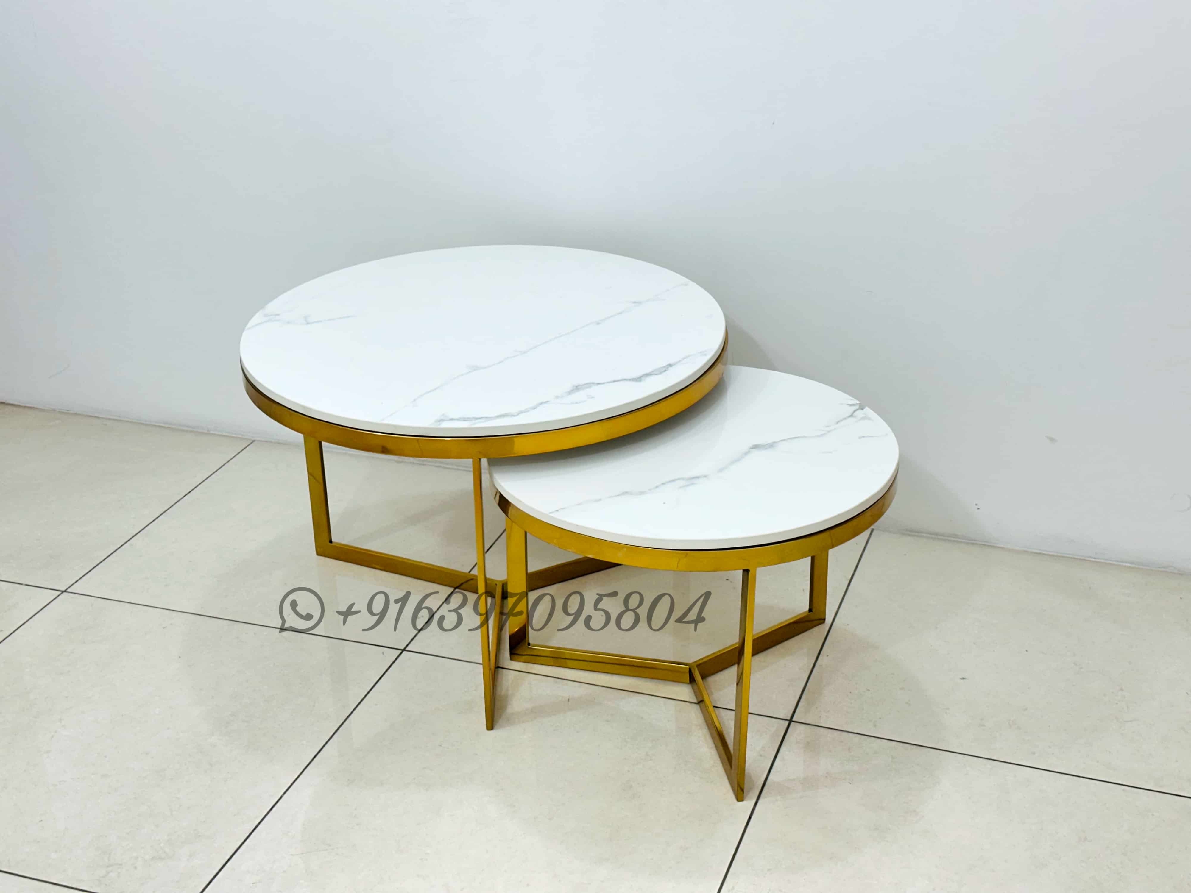 Steel Nesting Table Set - Assembly: No Assembly Required