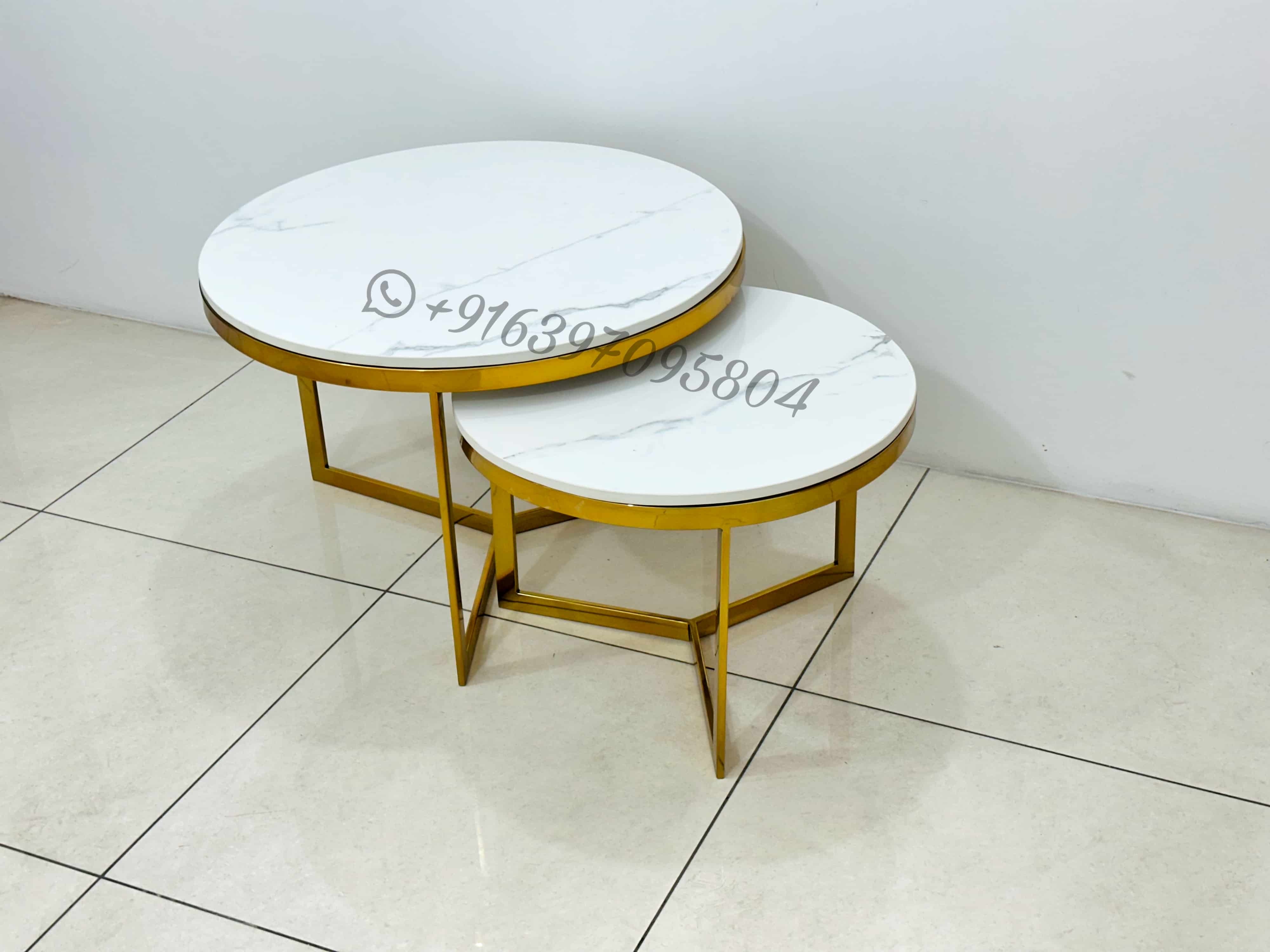Steel Nesting Table Set - Assembly: No Assembly Required