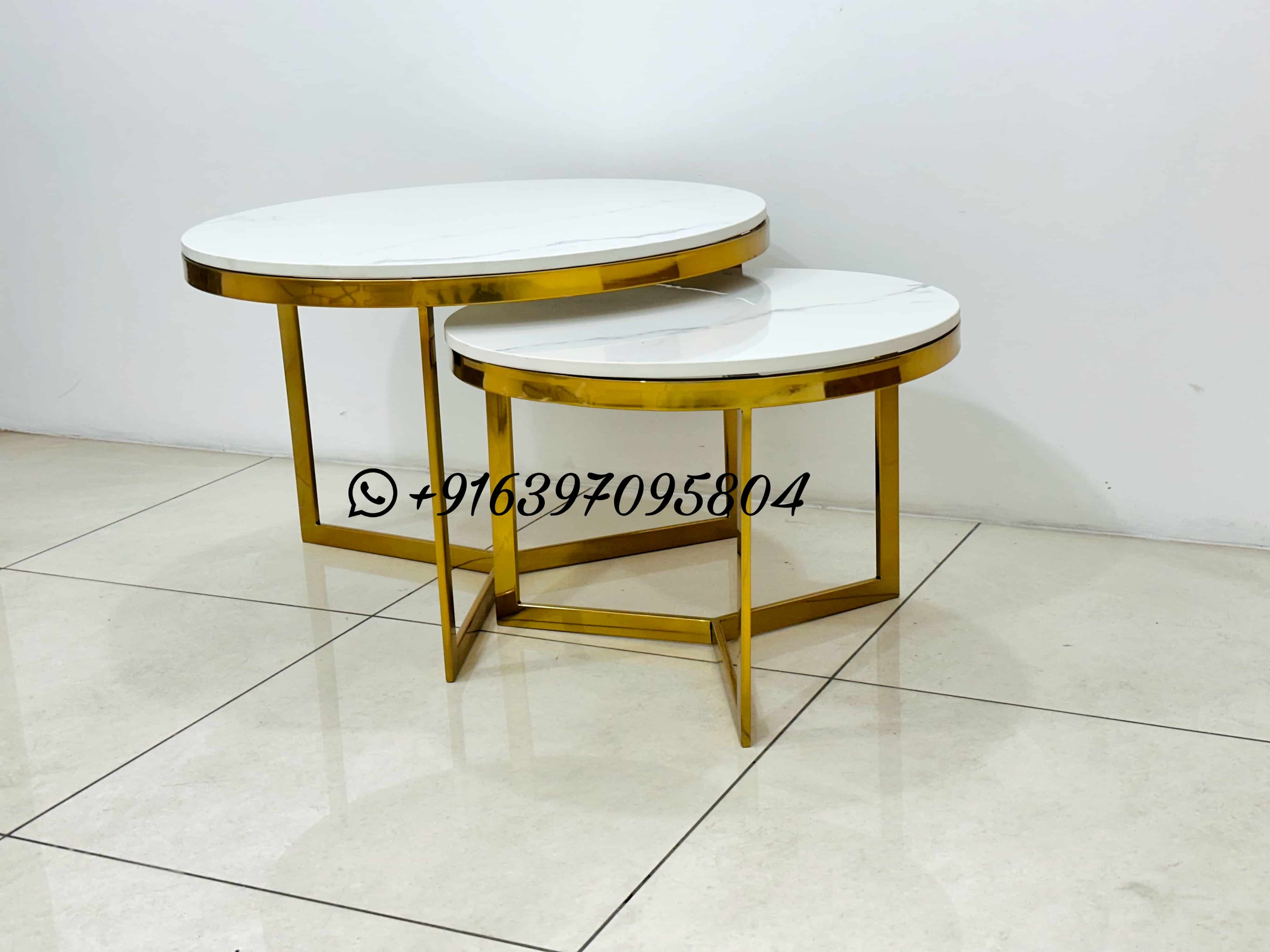 Steel Nesting Table Set - Assembly: No Assembly Required